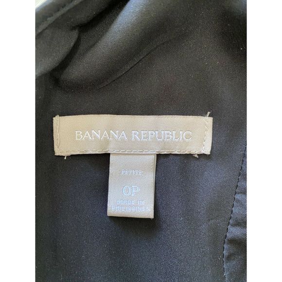 Banana Republic Floral Fit Flare Dress Size 0P - Picture 7 of 10